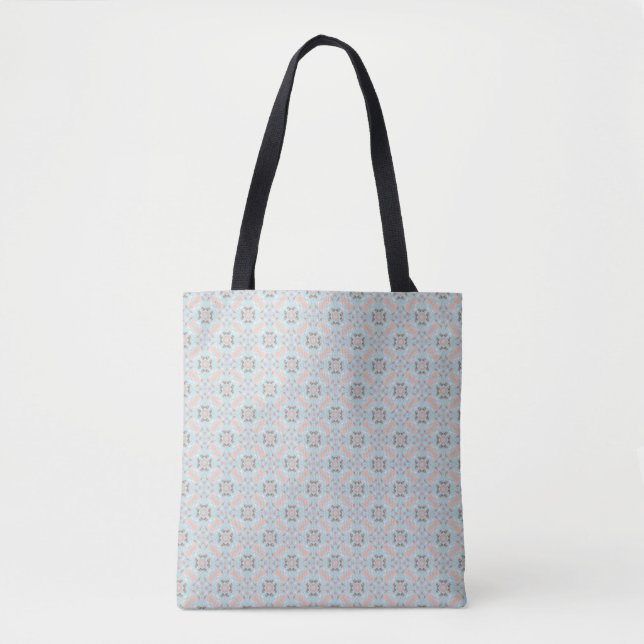 Tote Bag Motif de coquillages en continu (Devant)