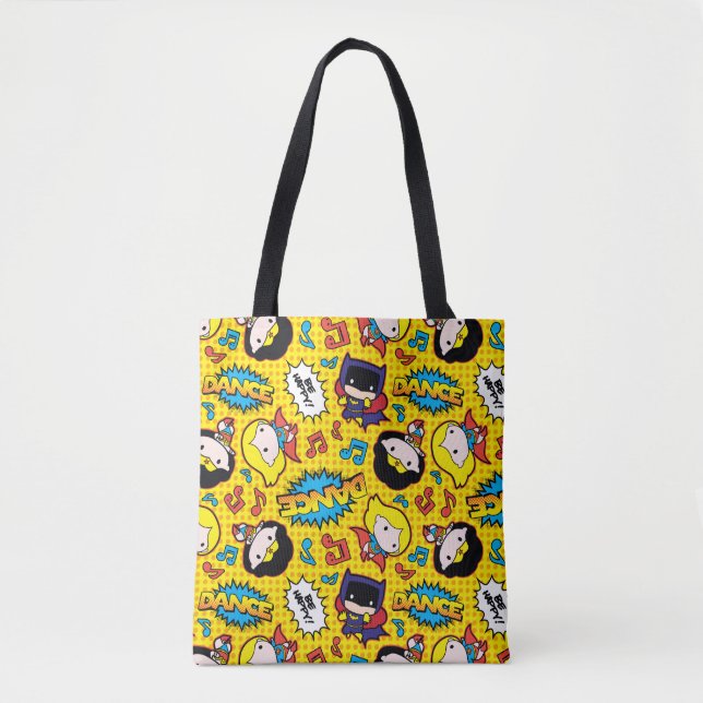 Tote Bag Motif de danse Chibi Heroine (Devant)