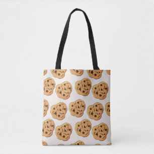 Tote Bag Motif de dessin animé de cookies à main
