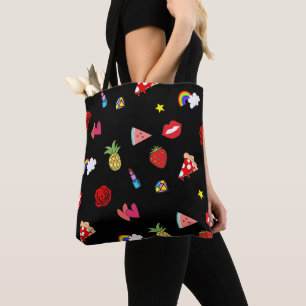 Tote Bag motif de dessin animé mignon