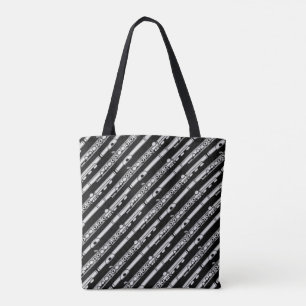 Tote Bag Motif de dessin de flux