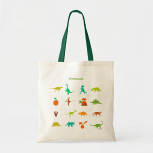Tote Bag Motif de dinosaures