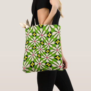Tote Bag Motif de fleurs esthétiques