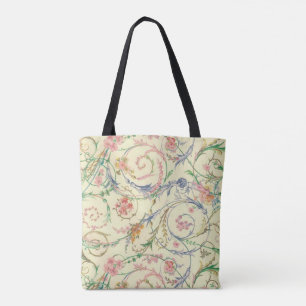 Tote Bag Motif de Florentine italienne aux fioritures