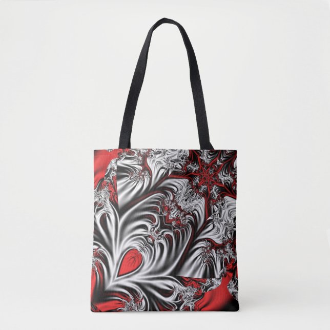 Tote Bag motif de fractal (Devant)