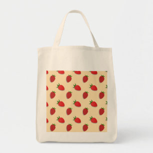 Tote Bag Motif de fraises pour les fruits à l'été bonnes vi