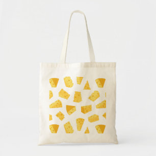 Tote Bag Motif de fromage imprimé