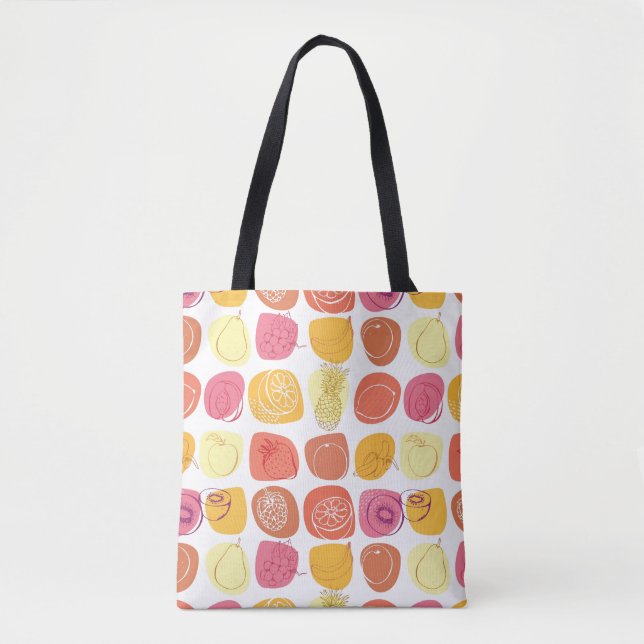Tote Bag Motif de fruit (Devant)