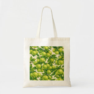 Tote Bag Motif de fruit d'agrumes vert doux