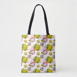 Tote Bag Motif de fruit texturisé par carte blanche