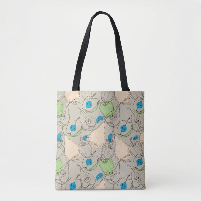 Tote Bag Motif de fruits (Devant)
