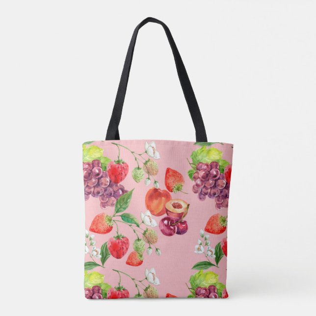 Tote Bag Motif de fruits (Dos)