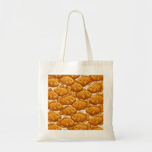 Tote Bag Motif de gâteau de poisson Taiyaki