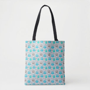 Tote Bag Motif de hibou non répété