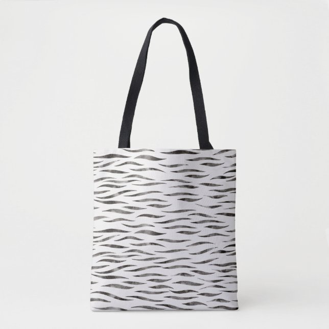 Tote Bag Motif de la peau animale sauvage du tigre (Devant)
