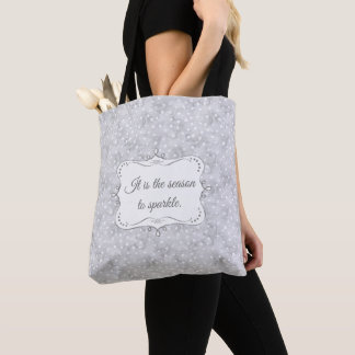 Tote Bag Motif de Noël élégant personnalisé