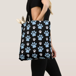 Tote Bag Motif De Pailles, Paniers Bleus, Pailles De Chien,