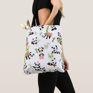 Tote Bag Motif de Panda