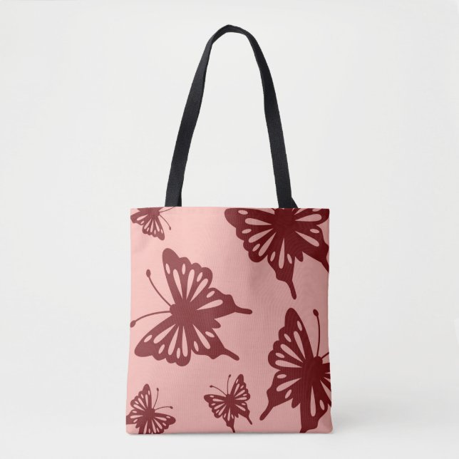 Tote Bag motif de papillon 3 (Devant)