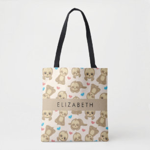 Tote Bag Motif De Parfums, Mignons Parfums, Coeurs, Votre N