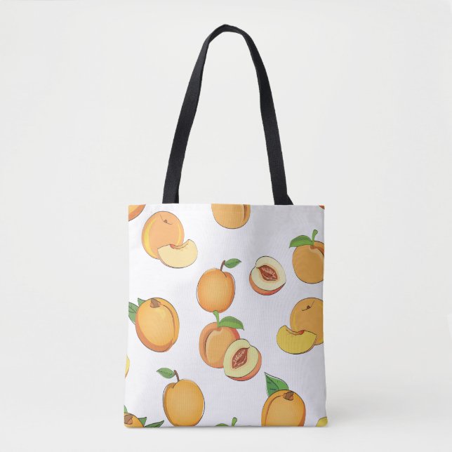 Tote Bag Motif de plage (Devant)