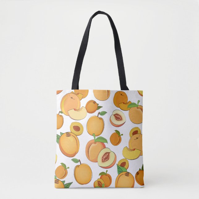 Tote Bag Motif de plage (Devant)