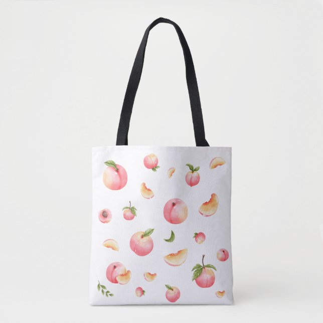 Tote Bag Motif de plage (Devant)