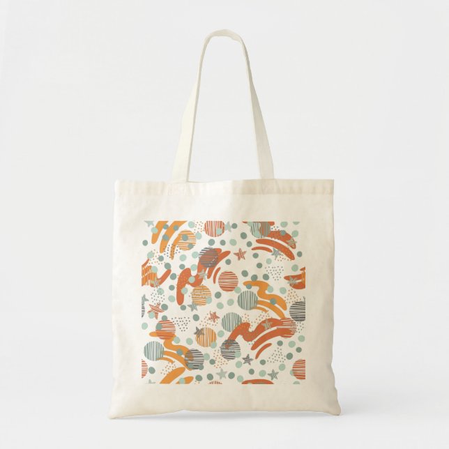 Tote Bag Motif de points tendance (Devant)