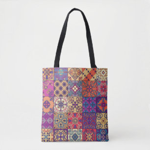 Tote Bag Motif de style Talavera
