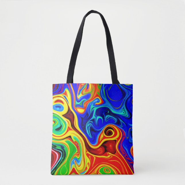 Tote Bag Motif de style vif (Devant)
