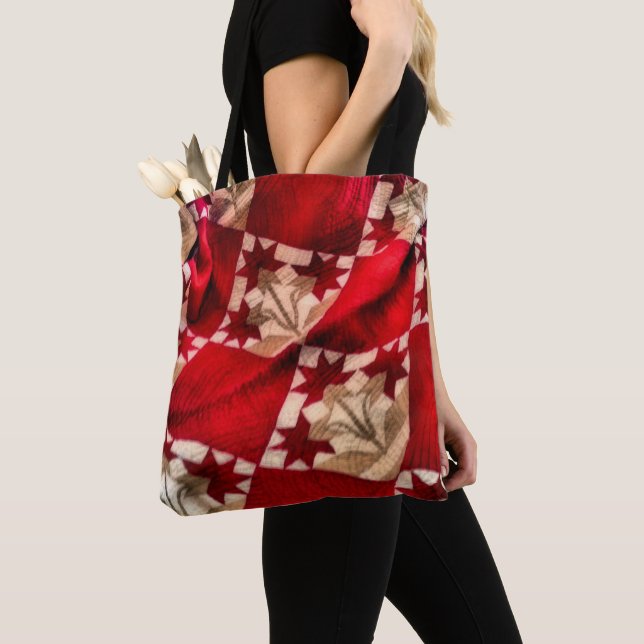 Tote Bag Motif de surface composée Fourre-tout (De près)