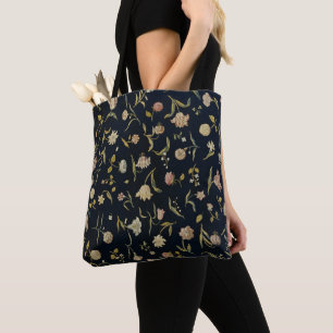 Tote Bag Motif de tapis végétal rustique