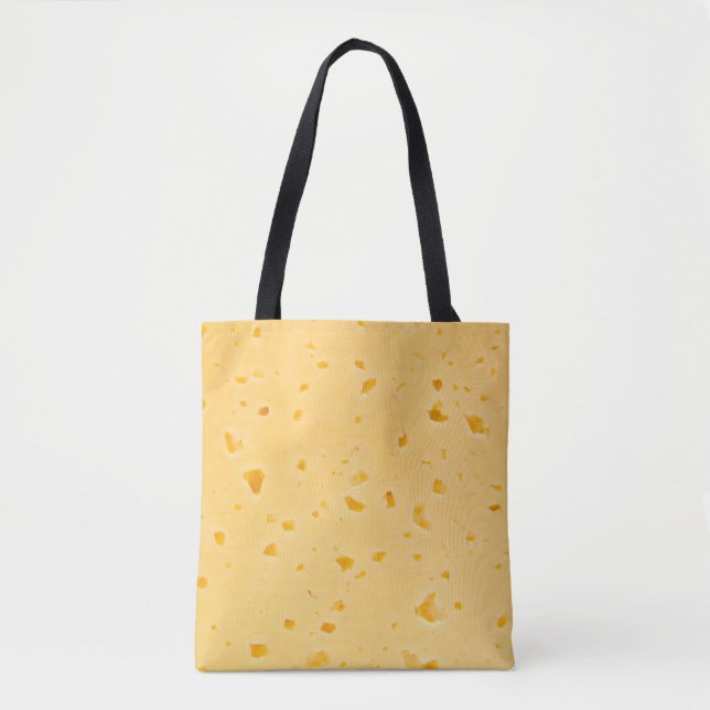 Tote Bag Motif de texture de fromage (Devant)