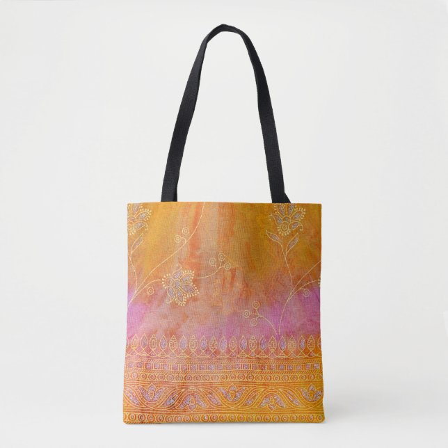 Tote Bag motif de toile de fond Arrière - plan (Devant)