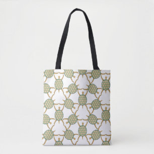 Tote Bag Motif de tortue