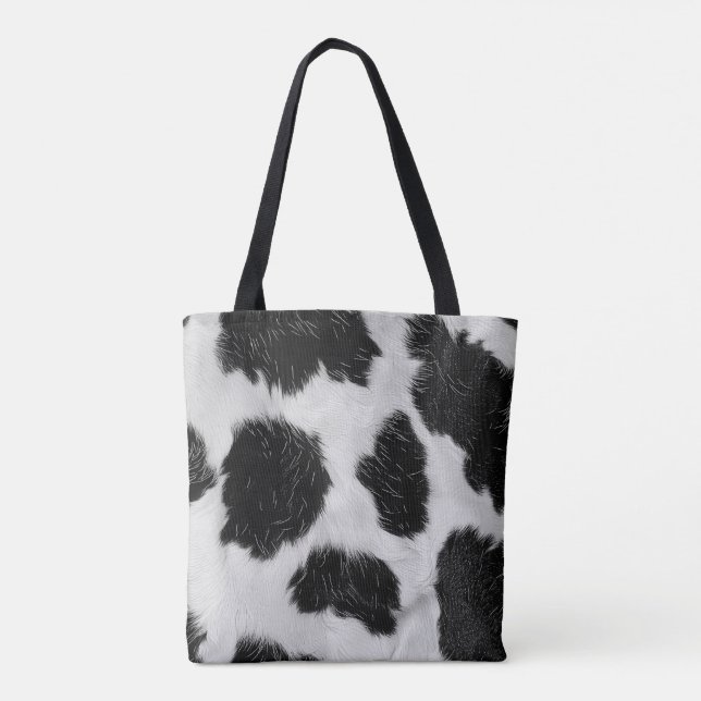 Tote Bag Motif de vache fourre-tout (Dos)