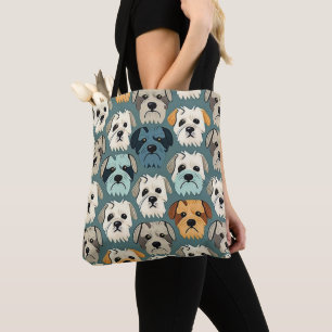 Tote Bag Motif de Yorkshire Terrier