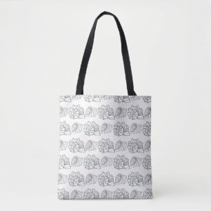 Tote Bag Motif décoratif de coquilles