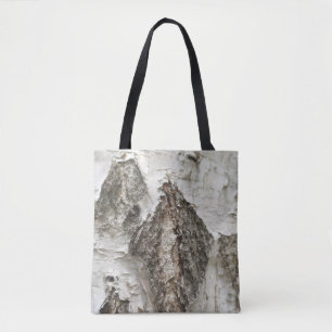 Tote Bag Motif d'écorce de bouleau
