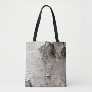 Tote Bag Motif d'écorce de bouleau
