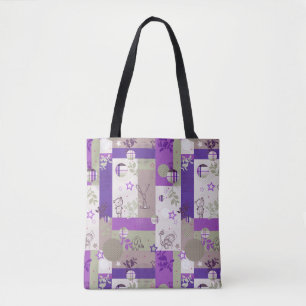 Tote Bag Motif d'édredon de bébé