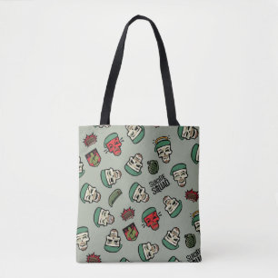 Tote Bag Motif d'Emoji de drapeau du peloton Rick de
