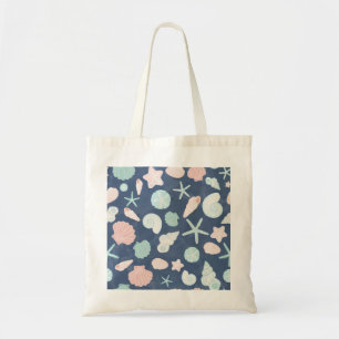 Tote Bag motif des coquillages