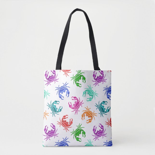 Tote Bag Motif des crabes (Devant)