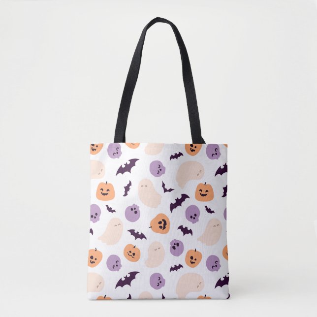 Tote Bag Motif d'Halloween pour enfants amusants (Devant)