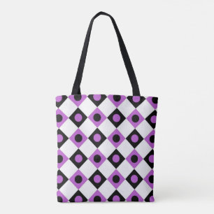 Tote Bag Motif Diamant #92