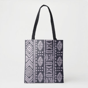 Tote Bag Motif d'illustration ethnique tribal