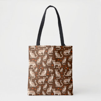 Tote Bag Motif d'occelot