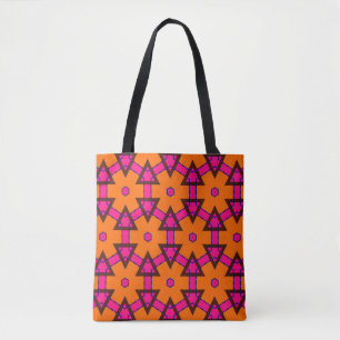 Tote Bag motif doré classique. ornement d'or en arabe