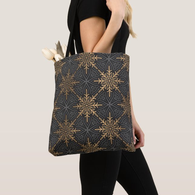 Tote Bag Motif d'ornement 3 (De près)